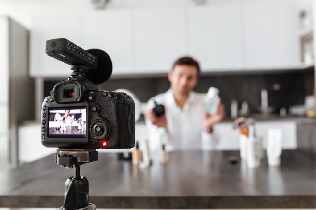 Videos with influencers are examples of user-generated eCommerce product videos.