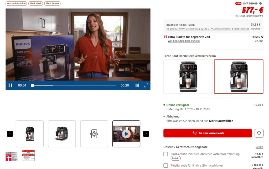 Review-Videos können mit DemoUp Cliplister einfach auf Produktseiten ausgespielt werden.