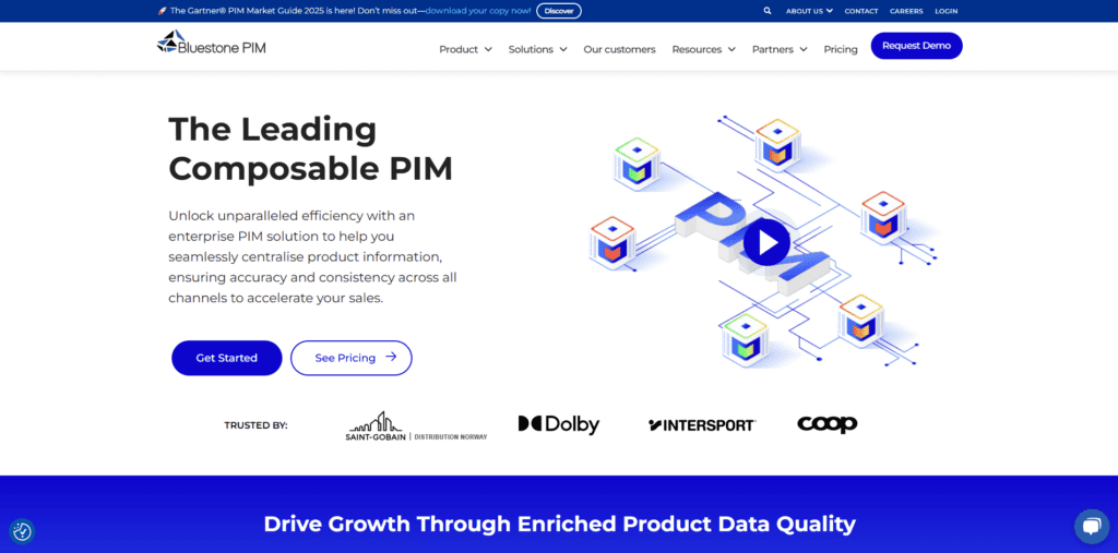 Bluestone PIM claims to be the leading composable PIM.